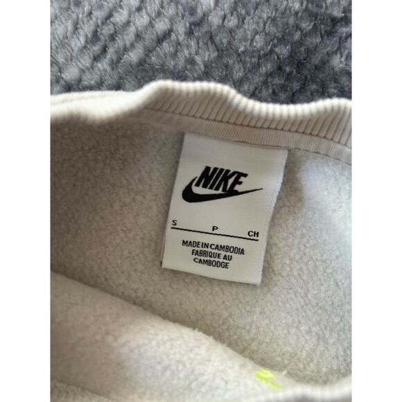 Nike Sportswear Club Fleece Girl's Boxy Crewneck Sweatshirt Size Small Sporty - Picture 5 of 12